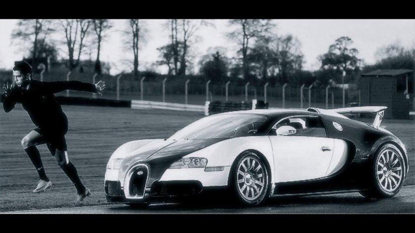 Бугатти Криштиану Роналду