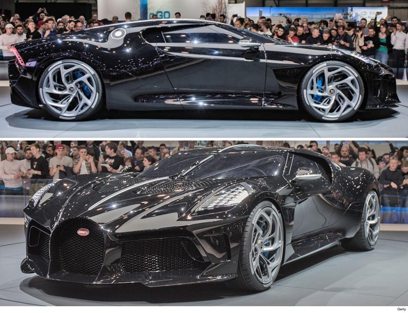 Bugatti Криштиану Роналду
