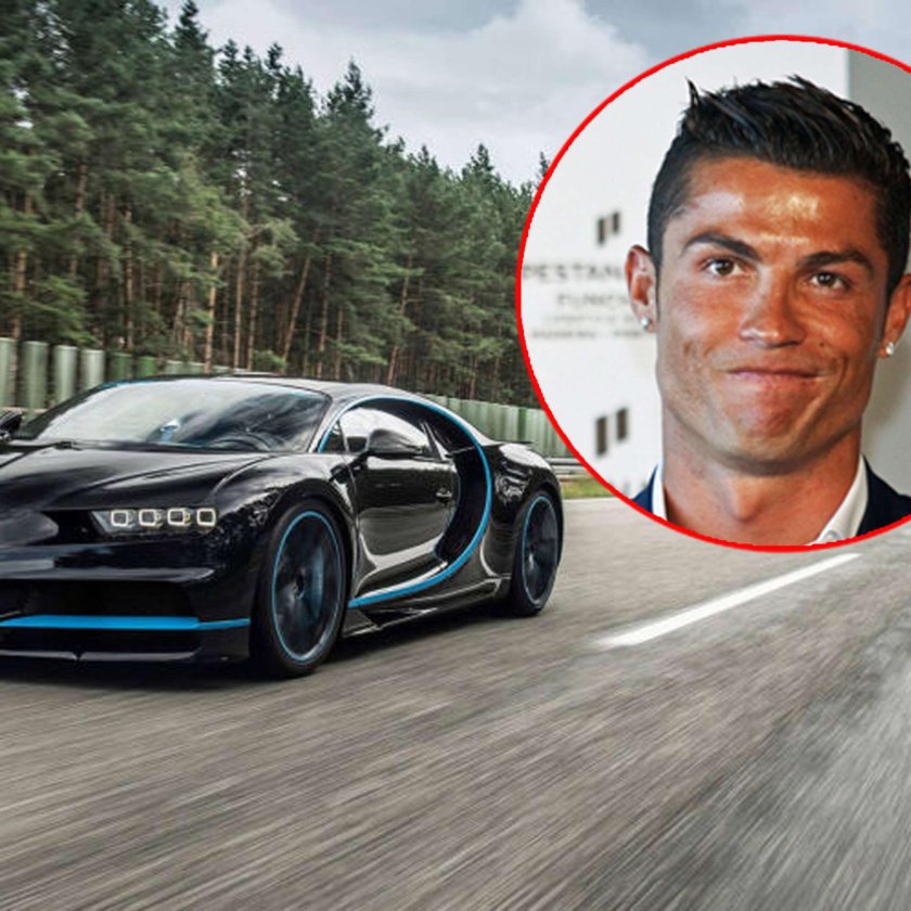 Бугатти Криштиану Роналду