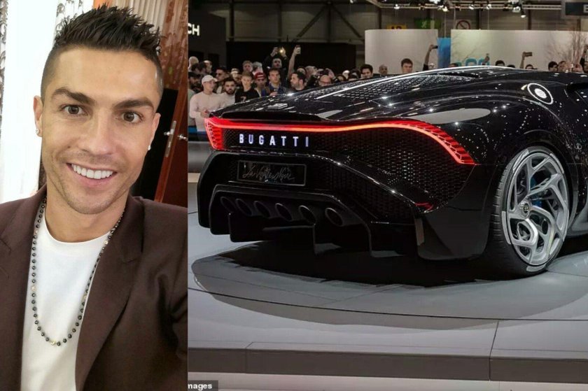 Бугатти Криштиану Роналду