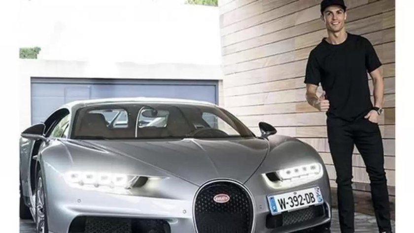 Bugatti veyron криштиану роналду