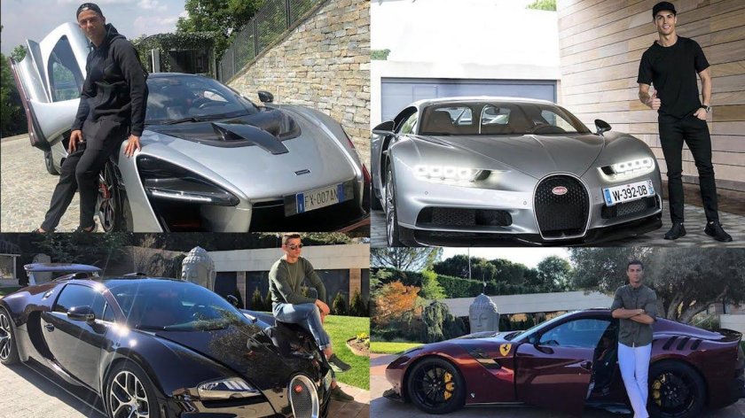 Bugatti Криштиану Роналду