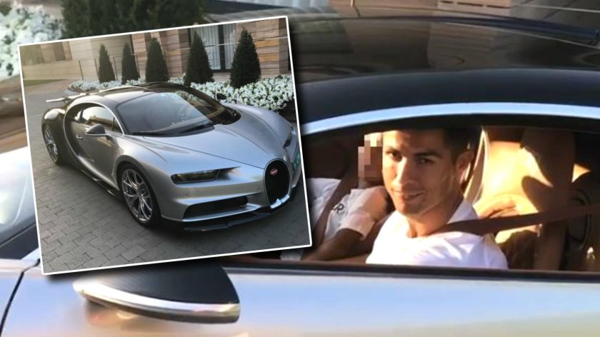 Бугатти Криштиану Роналду