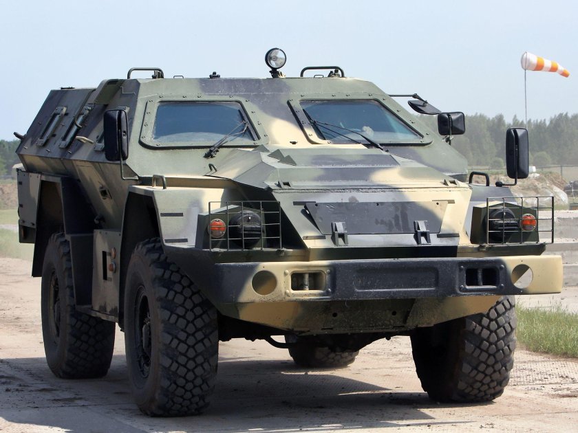 Бронеавтомобиль КАМАЗ-43269 выстрел