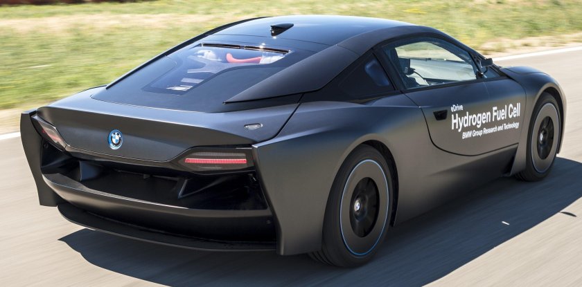 BMW i8 hydrogen fuel