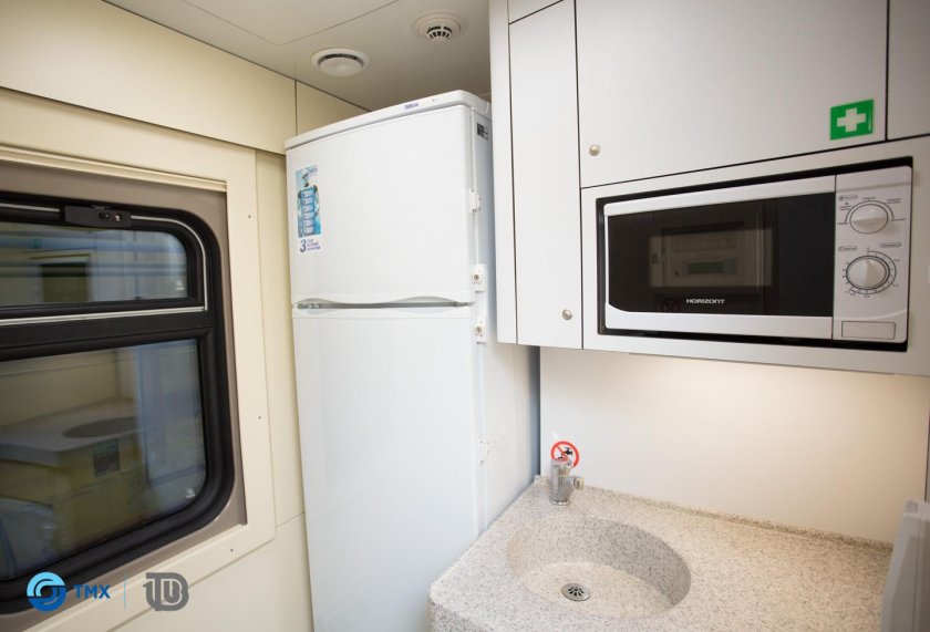 Микроволновая печь для поезда