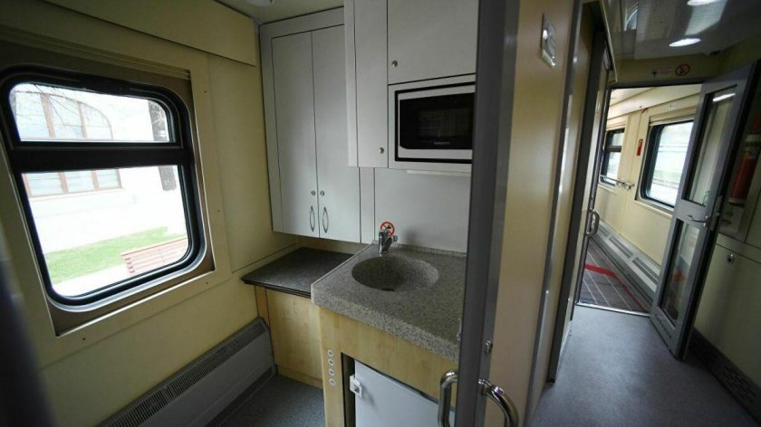 Новый купейный вагон РЖД