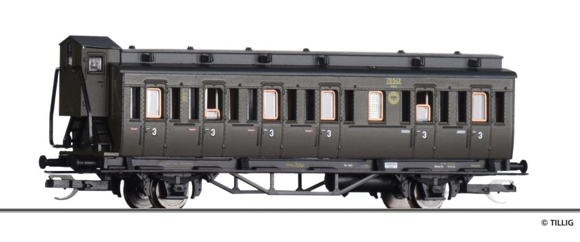 Tillig TT вагон пассажирский