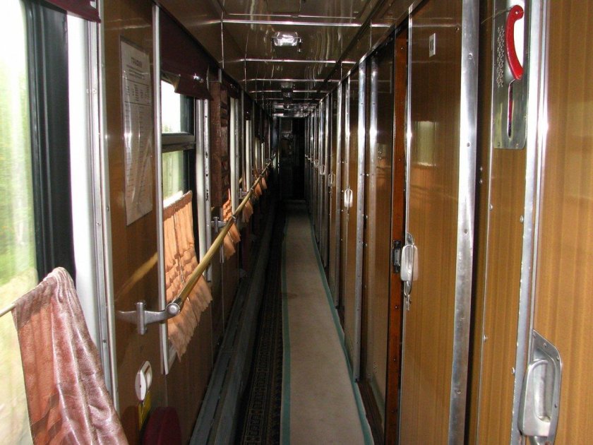 Вагон купе ТВЗ тамбур