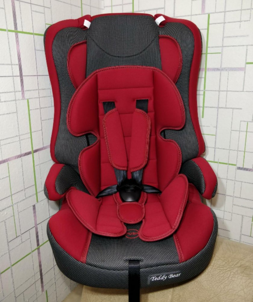 Автокресло Мишутка 9-36 красное