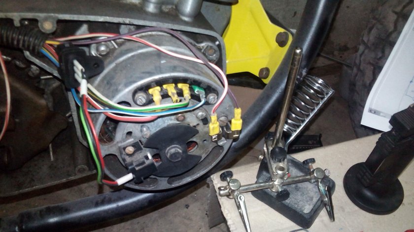 Проводка Ява 634 6 вольт