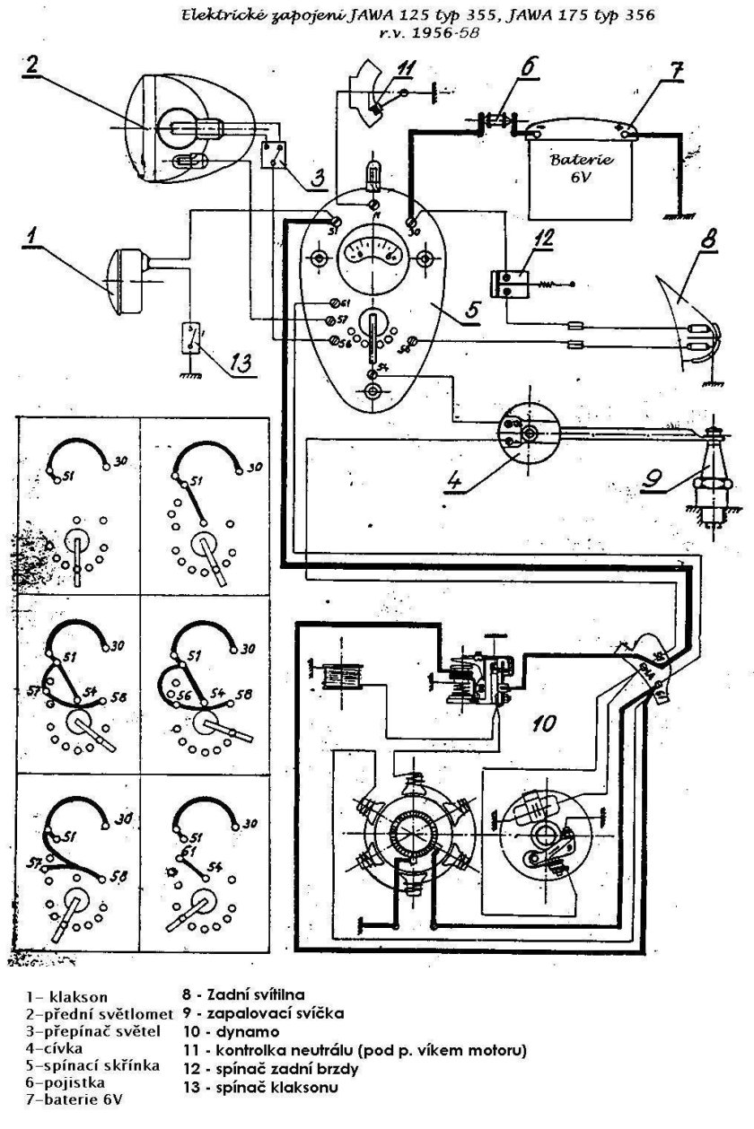 Схема генератора Ява 634