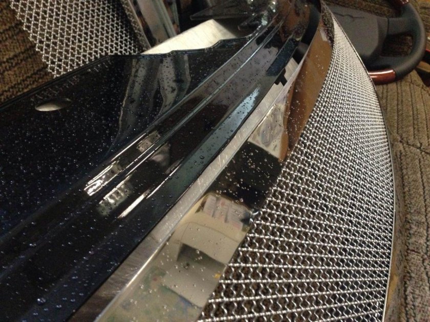 Сетка для радиатора Бентли стайл хром