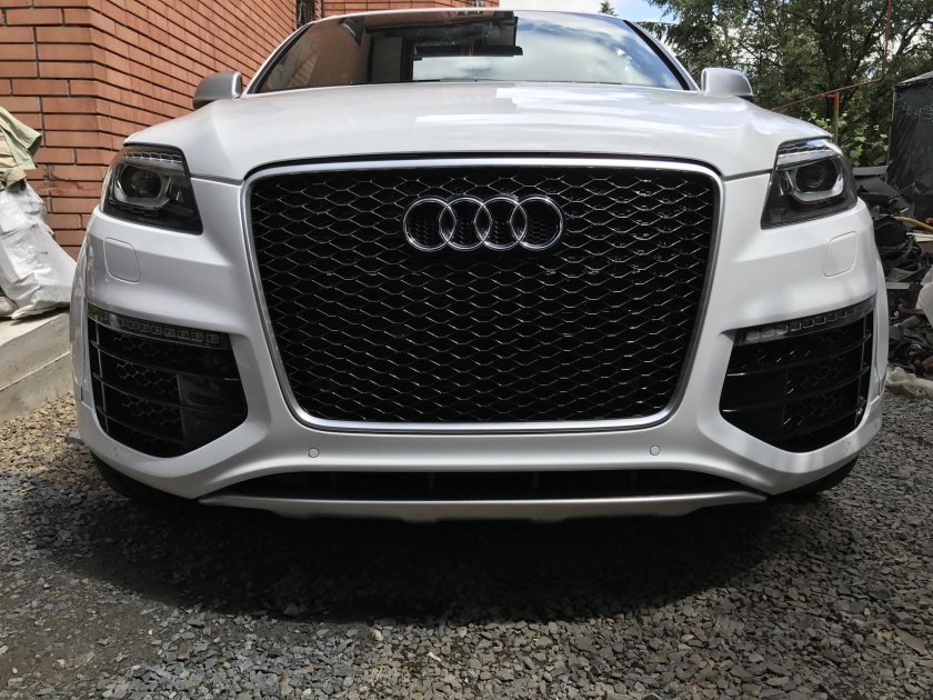 Решетка Audi q7 RS