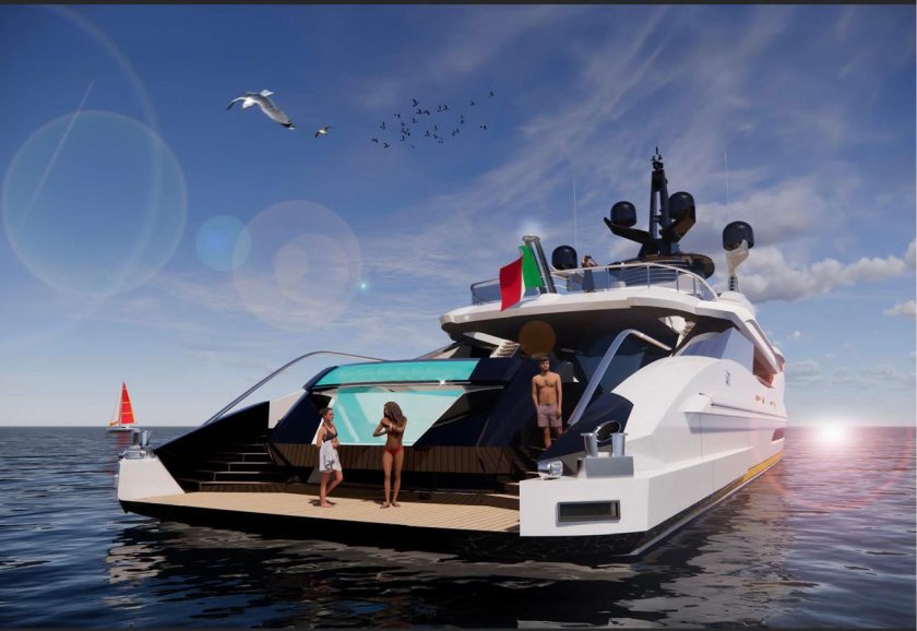 Роскошная яхта