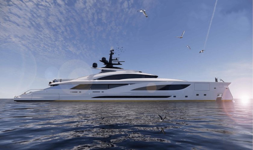 Большая яхта