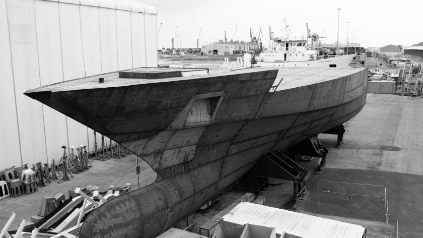 Титаник 2 на верфи