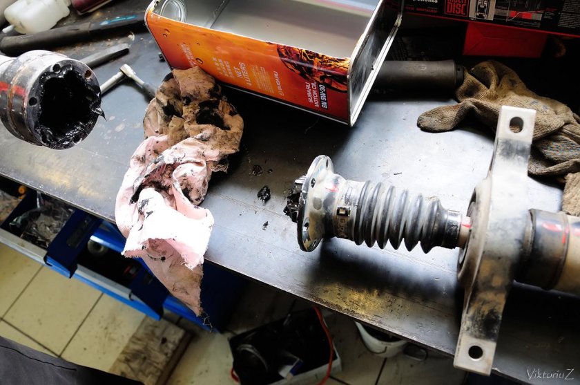 Подшипник подвесной карданного вала Крета