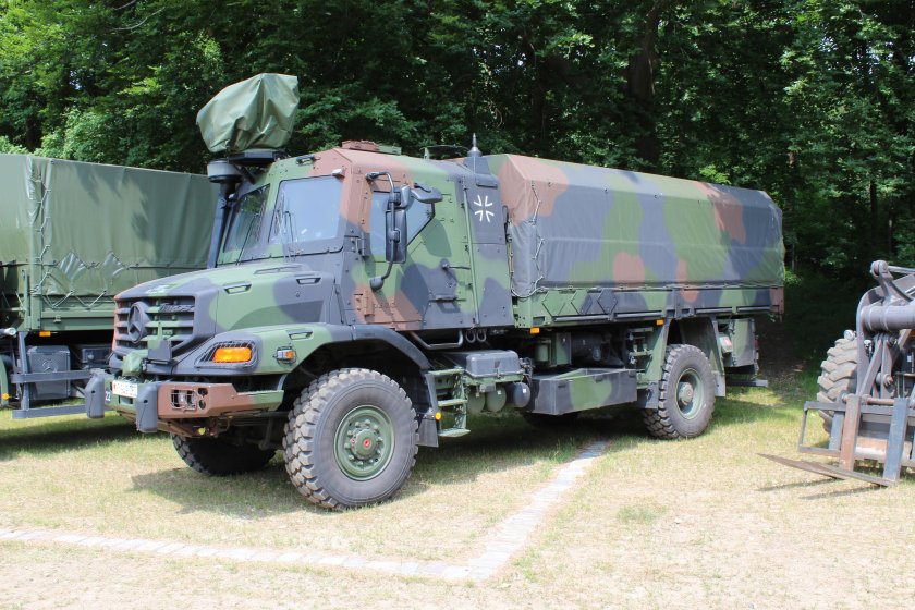 Mercedes-Benz Zetros военный грузовик