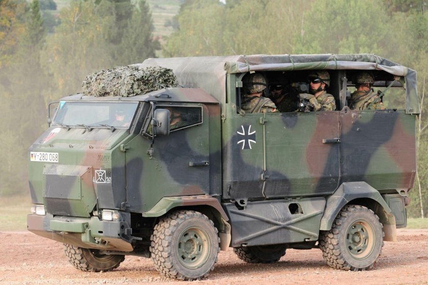 Автомобили Бундесвера Mungo 1