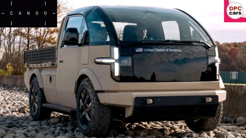 Canoo pickup truck