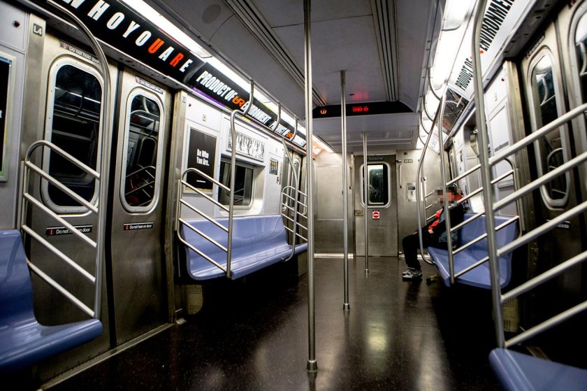 Вагоны метро нью йорка