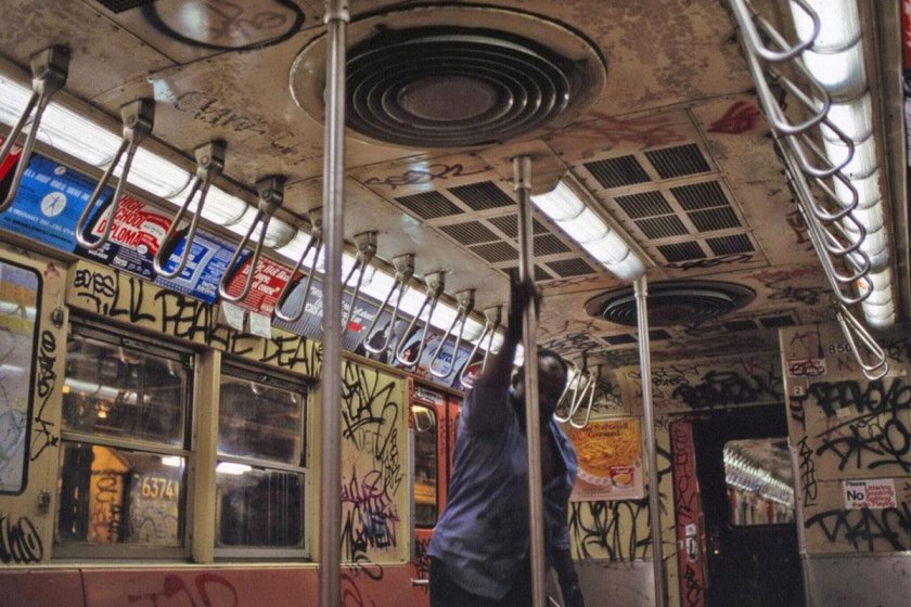 Вагоны метро Нью-Йорка