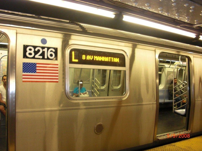 Вагоны метро Нью-Йорка