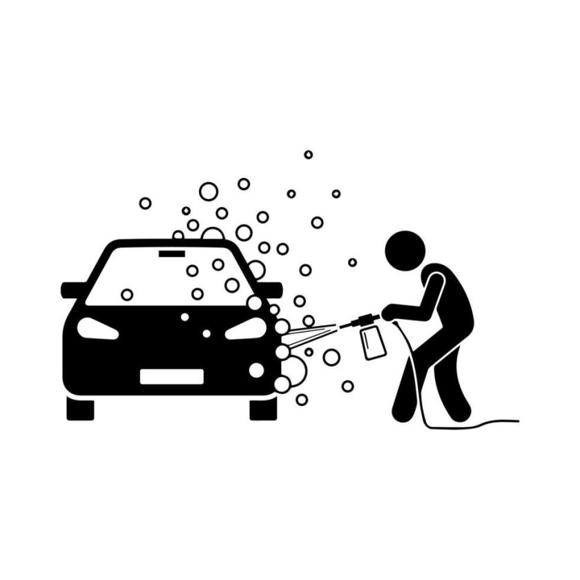 Автомойка значок