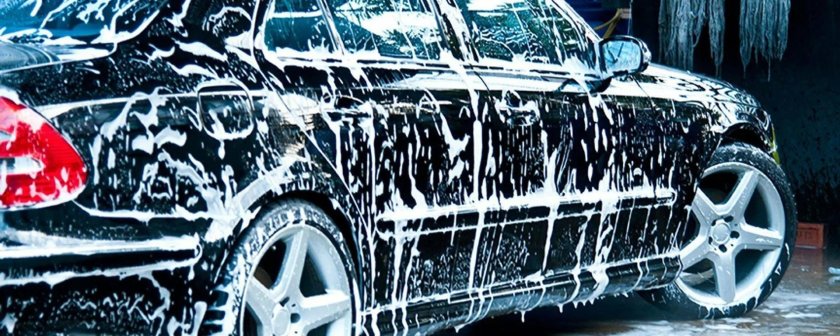 Баннер для автомойки