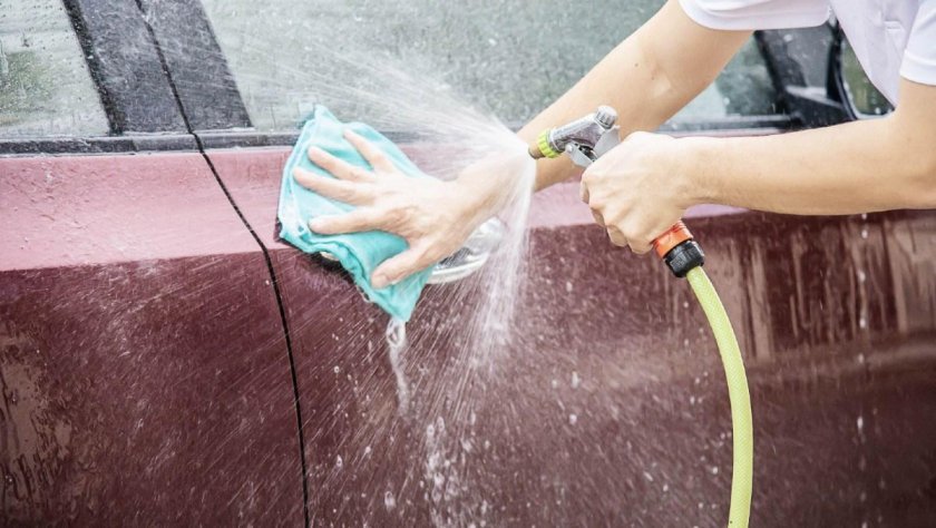 Мытье машины