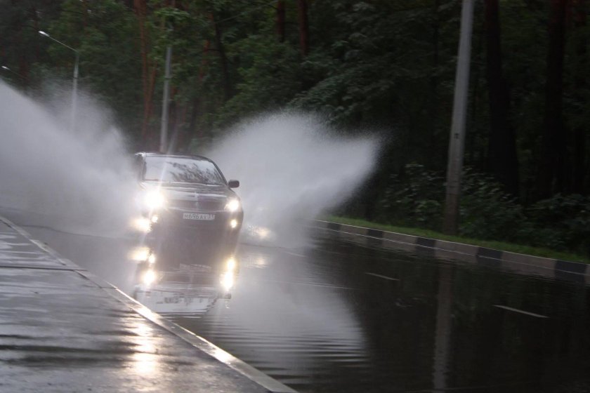 Водяной Клин аквапланирование