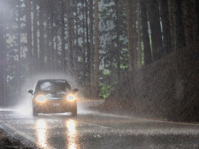 Вождение в дождь