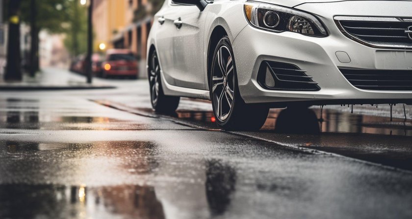 Машина на дороге