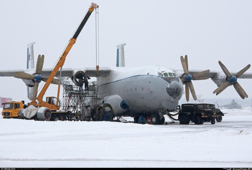 АН-22 двигатель