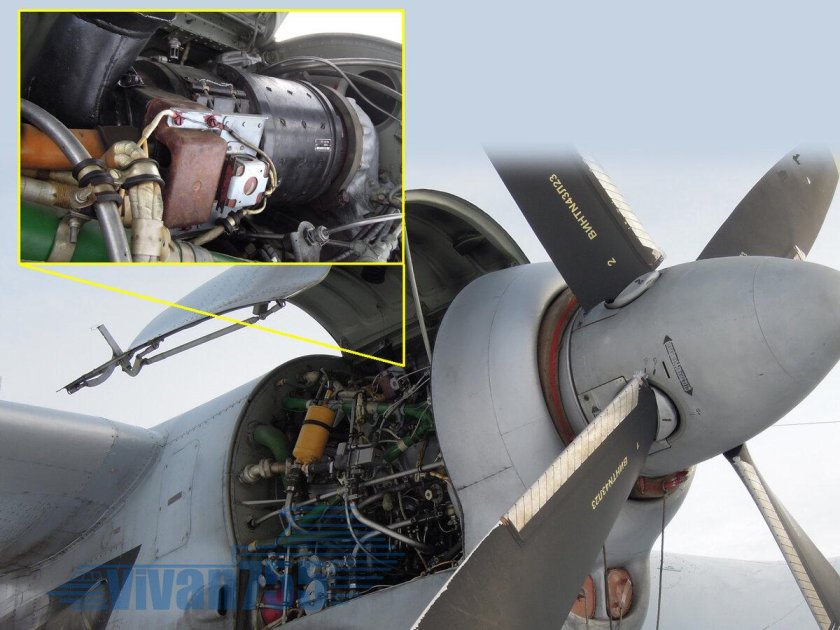 Турбовинтовой двигатель ан-24