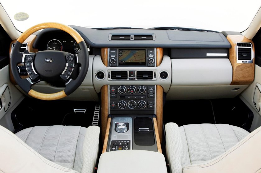 Range Rover l322 салон