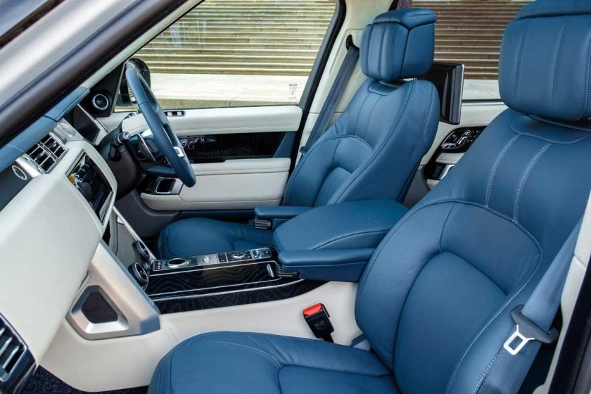 Рендж Ровер Вог с синим салоном