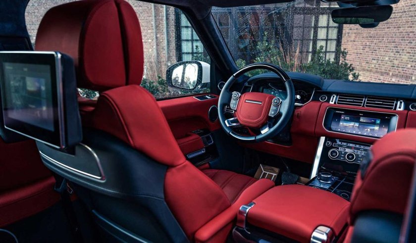 Land Rover range Rover 2020 салон
