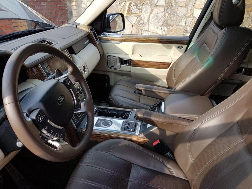 Range Rover l322 салон