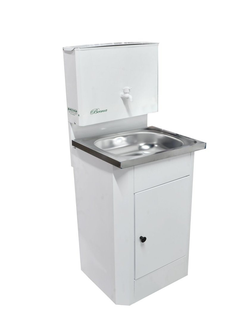 Умывальник весна с эвн (нерж.мойка 17л) серебро