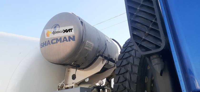 Автобетоносмеситель shacman