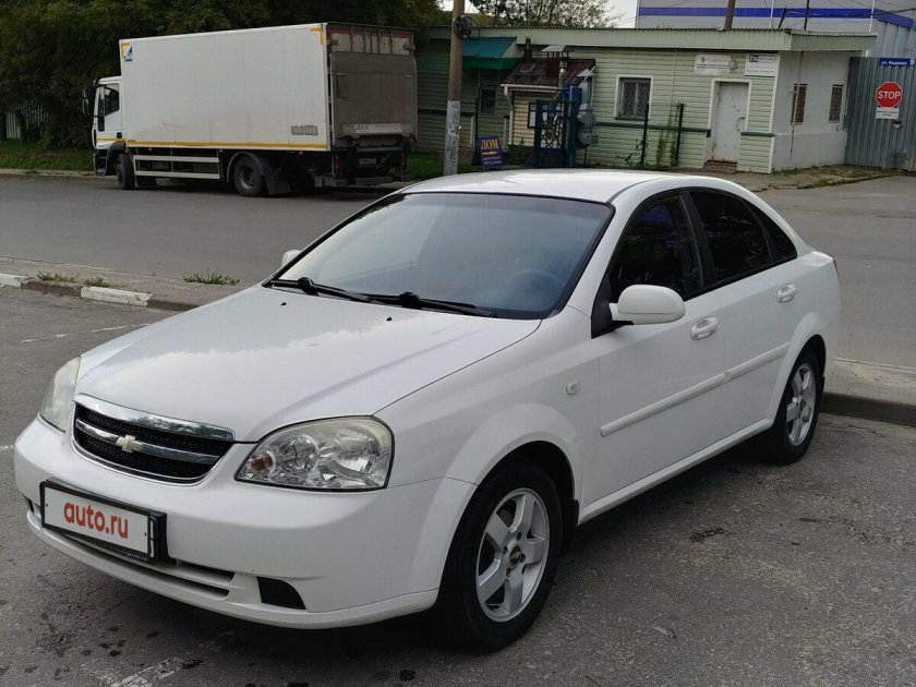 Chevrolet Lacetti 2008 белая