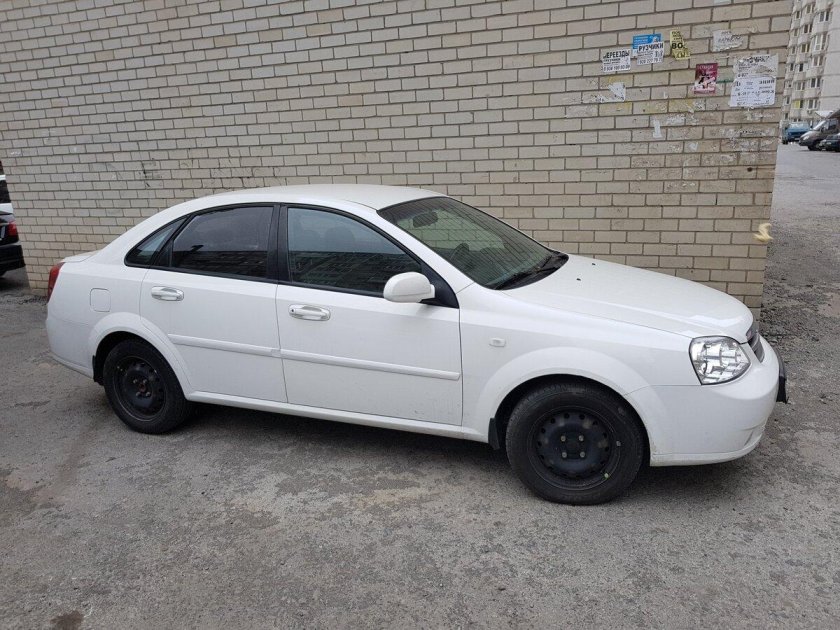 Chevrolet Lacetti 2008 белая