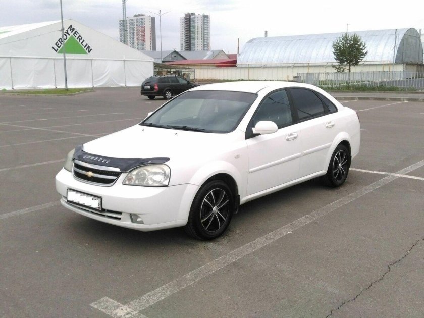 Chevrolet Lacetti 2008 белая