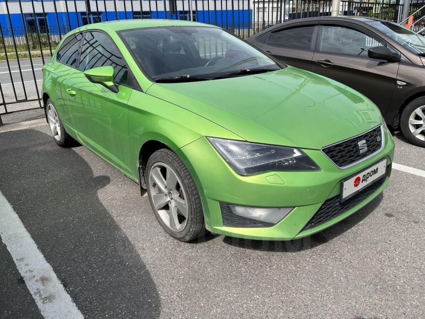 Сеат Леон фр зеленый