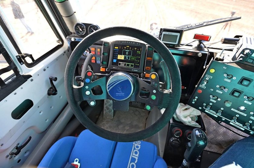 КАМАЗ Дакар кабина