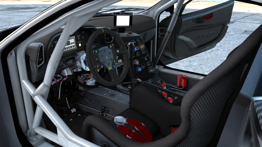 Ferrari gt3 Cockpit