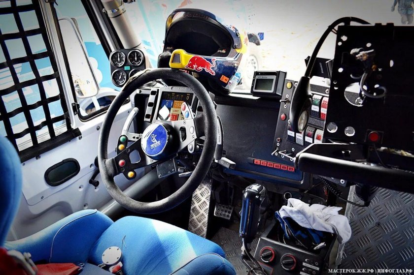 КАМАЗ 4911 гоночный кабина