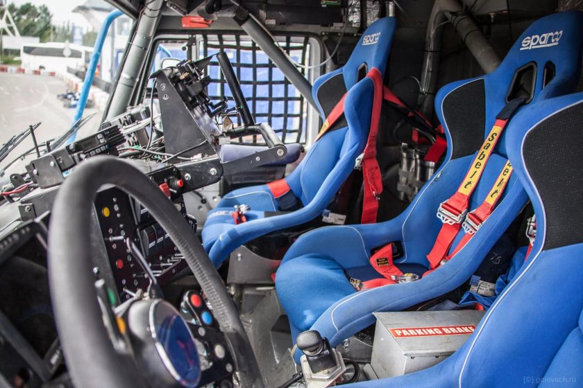 КАМАЗ Дакар кабина